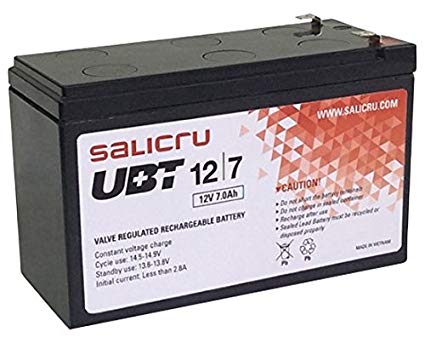 BATERIA SALICRU UBT 12/7 BATERÍA AGM RECARGABLE