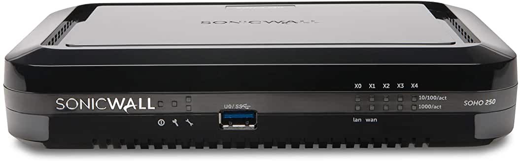 DELL SONICWALL SOHO 250 SIN SERVICIOS