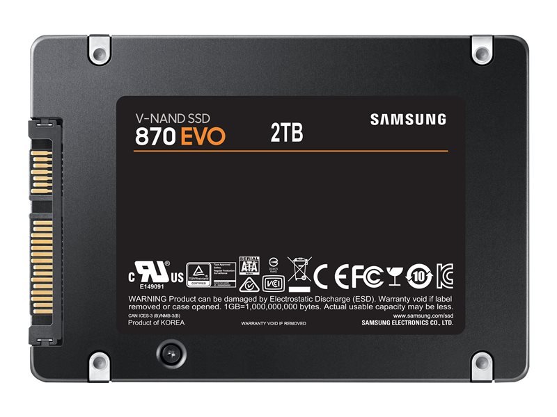 DISCO INTERNO  SSD SAMSUNG 870 EVO MZ-77E2T0B